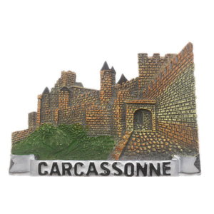 Carcassonne France Fridge Magnet 3D Resin