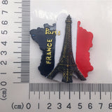 Paris France Fridge Magnet 3D Resin