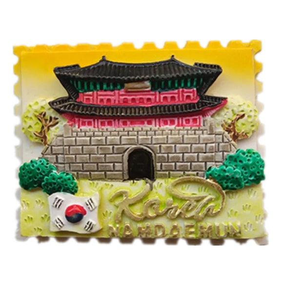 Namdaemun South Korea Fridge Magnet 3D Resin