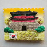 Namdaemun South Korea Fridge Magnet 3D Resin