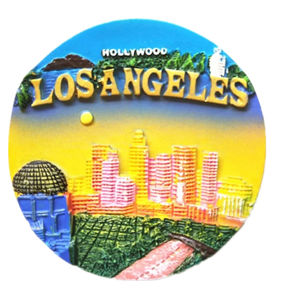 Los Angeles USA America Fridge Magnet 3D Resin