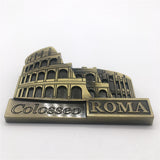 Colosseum Rome Italy Fridge Magnet Metal Craft