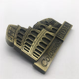 Colosseum Rome Italy Fridge Magnet Metal Craft