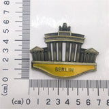 Berlin Gate Germany Fridge Magnet Metal Craft