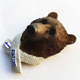 Bear Finland Fridge Magnet 3D Resin