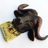 Bison Kenya Magnet 3D Resin