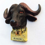 Bison Kenya Magnet 3D Resin