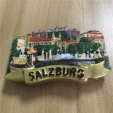 Salzburg Austria Fridge Magnet 3D Resin