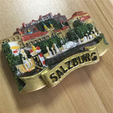 Salzburg Austria Fridge Magnet 3D Resin