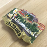 Salzburg Austria Fridge Magnet 3D Resin