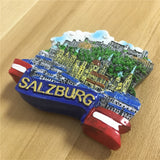 Salzburg Austria Fridge Magnet 3D Resin