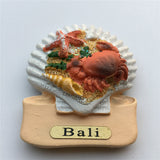 Bali Indonesia Fridge Magnet 3D Resin