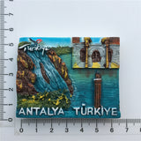 Antalya Turkey Fridge Magnet 3D Resin