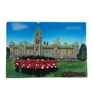 Ottawa Canada Fridge Magnet 3D Resin