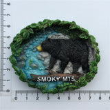 Smoky Mountains USA America Fridge Magnet 3D Resin