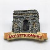 Arc de Triomphe Paris France Fridge Magnet 3D Resin