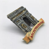 Arc de Triomphe Paris France Fridge Magnet 3D Resin