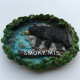 Smoky Mountains USA America Fridge Magnet 3D Resin