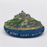 Mont Saint-Michel France Fridge Magnet 3D Resin