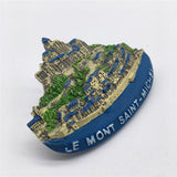 Mont Saint-Michel France Fridge Magnet 3D Resin