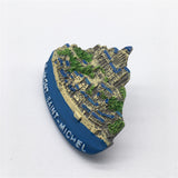 Mont Saint-Michel France Fridge Magnet 3D Resin