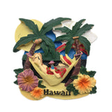 Hawaii USA America Fridge Magnet 3D Resin