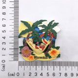 Hawaii USA America Fridge Magnet 3D Resin