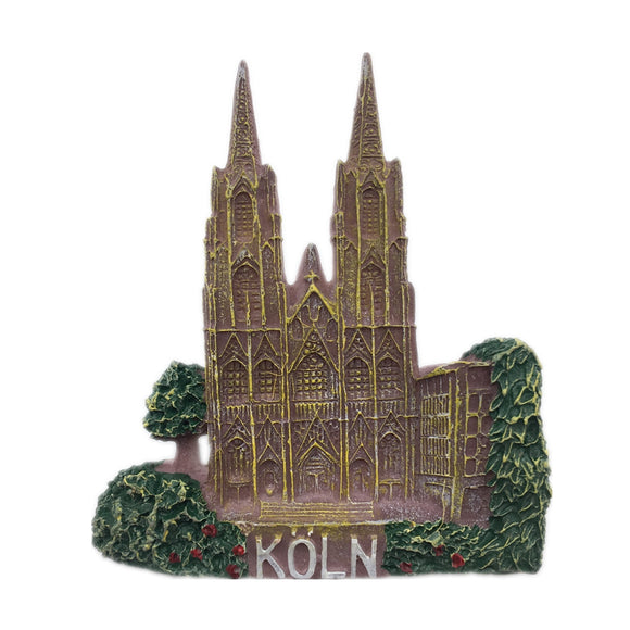 Cologne Cathedral Germany Fridge Magnet 3D Resin