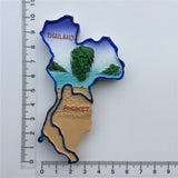 Phuket Thailand Fridge Magnet 3D Resin