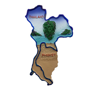 Phuket Thailand Fridge Magnet 3D Resin