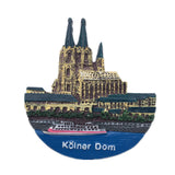 Cologne Cathedral Germany Fridge Magnet 3D Resin