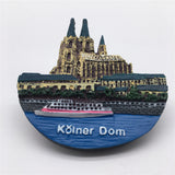 Cologne Cathedral Germany Fridge Magnet 3D Resin