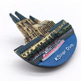 Cologne Cathedral Germany Fridge Magnet 3D Resin