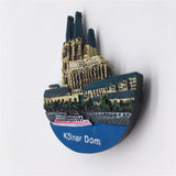 Cologne Cathedral Germany Fridge Magnet 3D Resin