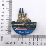 Cologne Cathedral Germany Fridge Magnet 3D Resin