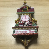 Christmas Time Finland Fridge Magnet 3D Resin