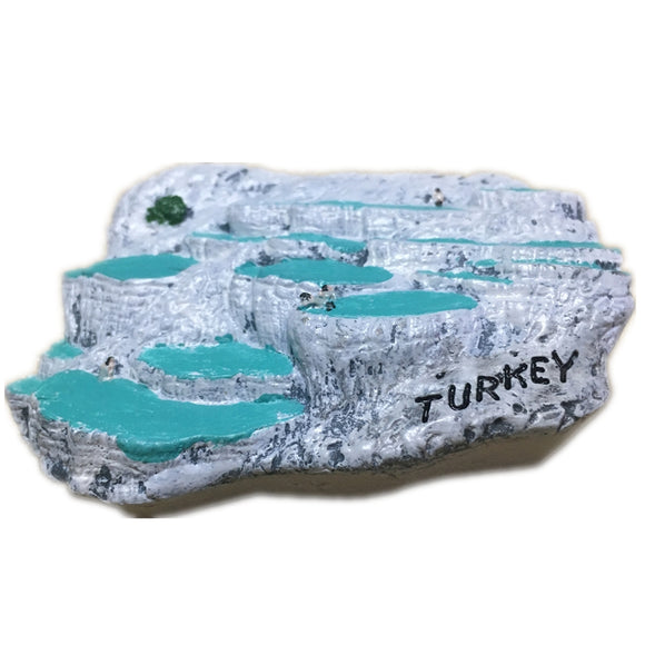 Pamukkale Denizli Turkey Fridge Magnet 3D Resin