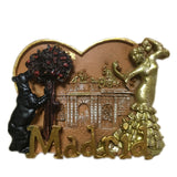 Madrid Spain Fridge Magnet 3D Resin