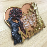 Madrid Spain Fridge Magnet 3D Resin