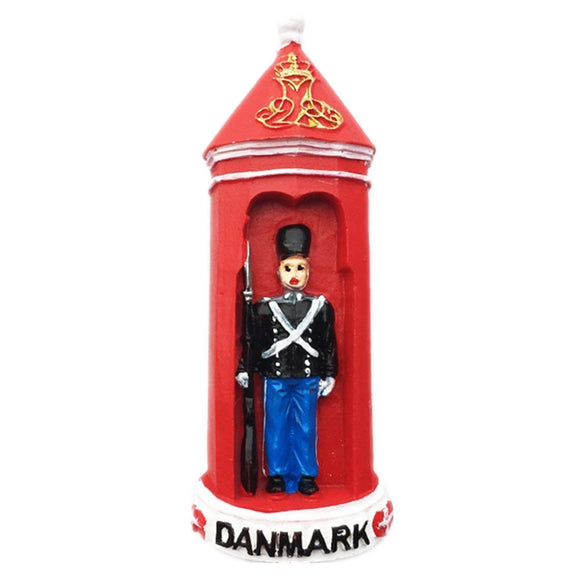 Amalienborg Slot Copenhagen Denmark Fridge Magnet 3D Resin