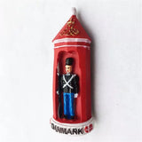 Amalienborg Slot Copenhagen Denmark Fridge Magnet 3D Resin