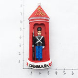 Amalienborg Slot Copenhagen Denmark Fridge Magnet 3D Resin