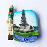 Bali Indonesia Fridge Magnet 3D Resin