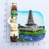 Bali Indonesia Fridge Magnet 3D Resin