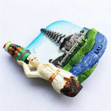 Bali Indonesia Fridge Magnet 3D Resin