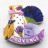 Provence France Fridge Magnet 3D Resin