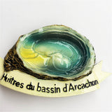 Oyster Arcachon France Fridge Magnet 3D Resin