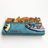 Corsica France Fridge Magnet 3D Resin