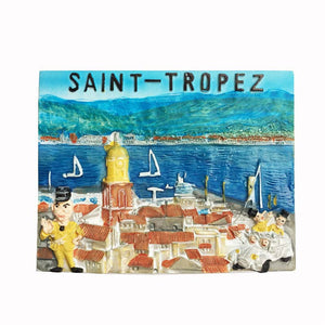 Sanit Tropez France Fridge Magnet 3D Resin