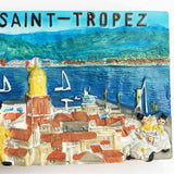 Sanit Tropez France Fridge Magnet 3D Resin